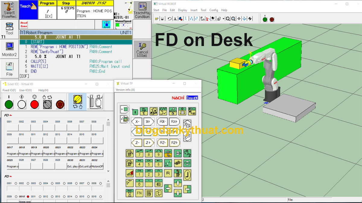 cấu tạo fd on desk