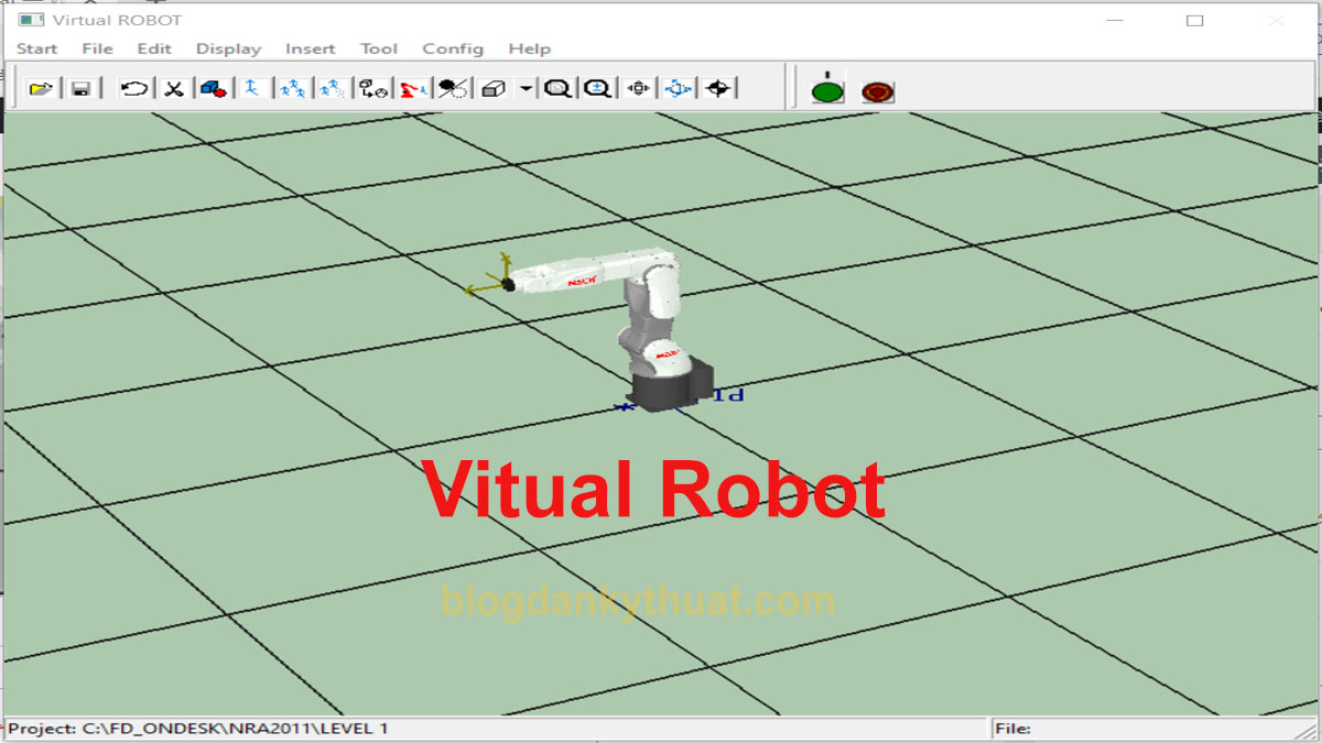 vitual robot